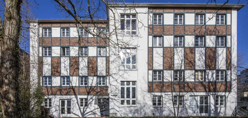 Ateliergebäude, Südansicht